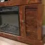 Sauder Harbor View Media Fireplace, for TVs up to 60'', Curado Cherry finish Sauder Harbor View Media Fireplace, for TVs up to 60'', Curado Cherry finish