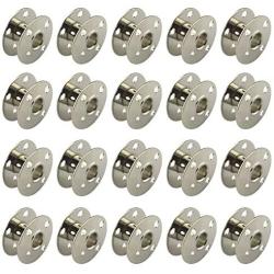 DREAMSTITCH 20 PCS Metal Bobbins Sewing Machine Parts Singer Class 66#32522#172222 Singer #172222 for Singer 66 66-16 - 172222 (2)