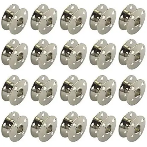 DREAMSTITCH 20 PCS Metal Bobbins Sewing Machine Parts Singer Class 66#32522#172222 Singer #172222 for Singer 66 66-16 - 172222 (2) DREAMSTITCH 20 PCS Metal Bobbins Sewing Machine Parts Singer Class 66#32522#172222 Singer #172222 for Singer 66 66-16 - 172222 (2)