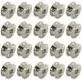 DREAMSTITCH 20 PCS Metal Bobbins Sewing Machine Parts Singer Class 66#32522#172222 Singer #172222 for Singer 66 66-16 - 172222 (2) DREAMSTITCH 20 PCS Metal Bobbins Sewing Machine Parts Singer Class 66#32522#172222 Singer #172222 for Singer 66 66-16 - 172222 (2)