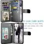 Tekcoo Wallet Case For iPhone 12 Mini / iPhone12 Mini (5.4 inch) 2020 Luxury ID Cash Credit Card Slots Holder Carrying Pouch Folio Flip PU Leather Cover [Detachable Magnetic Hard Case] Lanyard - Black