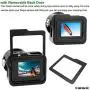 Gurmoir Back Door Case Aluminum Alloy Frame Housing for Gopro Hero 8 Black Action Camera, Wire Connectable Protective Metal Side Open Shell with 52mm UV Filter for Gopro Hero 8 Gurmoir Back Door Case Aluminum Alloy Frame Housing for Gopro Hero 8 Black Action Camera, Wire Connectable Protective Metal Side Open Shell with 52mm UV Filter for Gopro Hero 8