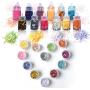70PCS Slime Add Ins Slime Kit Floam Beads Fish Bowl Beads Mreaind Unicorn Slime Charms Glitter Jars Slime Supplies Kit