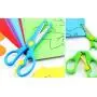 Honbay 4pcs Artwork Safety Anti-pinch Kids Scissors Cutting Tools Paper Craft Supplies