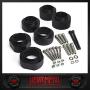 Heavy Metal Suspensions - Fits 1989-1998 Sidekick Tracker Lift Kit 2 Inch Front 2 Inch Rear High-Crystalline NON-COMPRESSION Delrin Spring Spacers Full Suspension Lift Kit 4x2 4x4