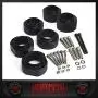 Heavy Metal Suspensions - Fits 1989-1998 Sidekick Tracker Lift Kit 2 Inch Front 2 Inch Rear High-Crystalline NON-COMPRESSION Delrin Spring Spacers Full Suspension Lift Kit 4x2 4x4 Heavy Metal Suspensions - Fits 1989-1998 Sidekick Tracker Lift Kit 2 Inch Front 2 Inch Rear High-Crystalline NON-COMPRESSION Delrin Spring Spacers Full Suspension Lift Kit 4x2 4x4