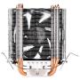 SilverStone Technology 125mm Tall CPU Heatsink for Intel Socket LGA115X/1366/2011/2066 & AMD Socket AM2/AM3/AM4/FM1/FM2 KR02