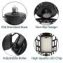 2-Pack Garage Lights 60W LED Garage Lighting - 6000LM 6500K LED Three-Leaf Garage Ceiling Light Fixtures, LED Shop Light with Adjustable Multi-Position Panels, LED Glow Light for Garage, Workshop 2-Pack Garage Lights 60W LED Garage Lighting - 6000LM 6500K LED Three-Leaf Garage Ceiling Light Fixtures, LED Shop Light with Adjustable Multi-Position Panels, LED Glow Light for Garage, Workshop