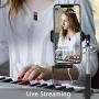 SabineTek Official SmartMike+ AudioWow Live Stream Kit-Wireless Audio Studio Mini Lavalier Audio Booster Mixer Recording Call Recorder Transcriber for Content Creators-Transmitter&Receiver Mode