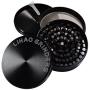 LIHAO 4 Part 3'' Spice Herb Grinder - Black