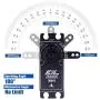 AGFrc 36KG IP67 Waterproof Steering Servo High Torque Programmable Full Metal Gear Digital Brushless Servo for 1/10 RC Models, Control Angle 180° (A80BHSW&AGF-SPV2) AGFrc 36KG IP67 Waterproof Steering Servo High Torque Programmable Full Metal Gear Digital Brushless Servo for 1/10 RC Models, Control Angle 180° (A80BHSW&AGF-SPV2)