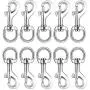 Swivel Snap Hooks for Dog Leash Collar Linking, FANGZHIDI 20pcs Heavy Duty Eye Bolt Metal Buckle Trigger Clip- Best for Purse Making, Spring Pet Buckle, Keychain, Handmade Crafts DIY Project Swivel Snap Hooks for Dog Leash Collar Linking, FANGZHIDI 20pcs Heavy Duty Eye Bolt Metal Buckle Trigger Clip- Best for Purse Making, Spring Pet Buckle, Keychain, Handmade Crafts DIY Project