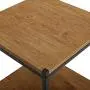 Tall Side End Table by CAFFOZ Furniture Designs |Brooklyn Series | Night Stand | Coffee Table |Storage Shelf | Sturdy | Easy Assembly | Brown Oak Wood Look Accent Furniture with Metal Frame Tall Side End Table by CAFFOZ Furniture Designs |Brooklyn Series | Night Stand | Coffee Table |Storage Shelf | Sturdy | Easy Assembly | Brown Oak Wood Look Accent Furniture with Metal Frame