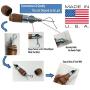 Repair Stitch Tool | Sewing Awl for Bounce Houses, Inflatables, Tarps, Leather, Thick Fabric, Shoes, Bags, Belt, Upholstery Repair Kit & Crafts Leather Stitching - MADE IN USA – PROFESSIONAL HEAVY DUT