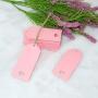 Kraft Gift Tags,Pink Gift Bag Tags,100PCS Kraft Paper Gift Tags Hollow Heart Wedding Favor Tags with Jute Twine