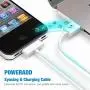POWERADD Apple Certified iPhone 4 4s 3G 3GS iPad 1 2 3 iPod Touch Nano 30 Pin Charger USB Sync Cable Charging Cord Dock Adapter Data 4 Feet White (1pcs)