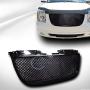 R&L Racing Black Finished Front Grill Sport Mesh Hood Bumper Grille Cover Compatible With 2007-2012 for GMC Yukon/Yukon XL/Yukon Denali/Yukon XL Denali