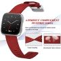 Maledan Compatible with Versa Bands and Versa 2 Bands Women Men, Woven Fabric Accessories Strap Wrist Band Replacement for Versa 2/Versa/Versa Lite/Versa Special Edition