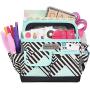 Everything Mary Craft Caddy, Teal - Art Storage for Supplies & Crafts - Supply Organizers Tote for School Classroom, Office, and Home - Organization For Makeup & Nurses