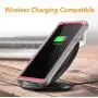 YOUMAKER Kickstand Case for Galaxy Note 9, Full Body with Built-in Screen Protector Heavy Duty Protection Shockproof Rugged Cover for Samsung Galaxy Note 9 6.4 Inch - Pink