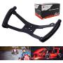 FLYPIG Butterfly H Style Steering Wheel Metal Sport Kart Racing Go Kart Cart Riding Lawn Mower Racing