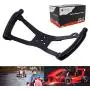 FLYPIG Butterfly H Style Steering Wheel Metal Sport Kart Racing Go Kart Cart Riding Lawn Mower Racing