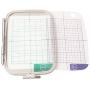 4-Piece Embroidery Hoop Set - Replaces SA442 SA443 SA444 SA445 - Hoops for Brother Machines PE-770 700 700II 750D 780D Innov-is 1000 1200 1250D - Babylock Ellure Ellure Plus Emore - Four Piece Replacement Set