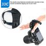 JJC L Size Camera Hand Strap Grip w/Metal Quick Release Plate for Canon EOS 5DM4 5DM3 5DM2 5D 5Ds R 6DM2 6D 7DM2 7D 90D 80D 77D 70D SX70 SX60 HS Nikon D780 D850 D500 D750 D750 D810 D7500 P950 P1000