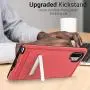 CoverON Metal Kickstand SleekStand Series for Samsung Galaxy Note 10 Plus Case/Note 10 Plus 5G Case - Red