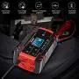SUHU Car Battery Charger, 12V/8A 24V/4A Smart Automatic Battery Charger Automotive Trickle Charger for Car Truck Motorcycle Lawn Mower Boat Marine RV SUV ATV SLA Wet AGM Gel Cell Lead Acid Battery SUHU Car Battery Charger, 12V/8A 24V/4A Smart Automatic Battery Charger Automotive Trickle Charger for Car Truck Motorcycle Lawn Mower Boat Marine RV SUV ATV SLA Wet AGM Gel Cell Lead Acid Battery
