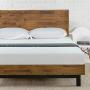 Zinus Tricia Platform Bed, King, Brown Zinus Tricia Platform Bed, King, Brown