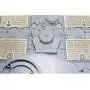 Haudang Decoration Metal Protective Net Armored Metal Guard Plate for 1/16 Heng Long German Tiger 3818 RC Tank Upgrade Parts
