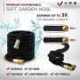 Very Right Stuff Expandable Garden Hose 50ft - Superior 3750D Fabric, 3-Layers Natural Latex Tube & Premium Brass Connectors - Zinc Spray Nozzle & Metal Holder - Lightweight & Flexible Watering Kit Very Right Stuff Expandable Garden Hose 50ft - Superior 3750D Fabric, 3-Layers Natural Latex Tube & Premium Brass Connectors - Zinc Spray Nozzle & Metal Holder - Lightweight & Flexible Watering Kit