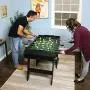 Sunnydaze Folding Foosball Table - 48 Inch Indoor Rod Hockey - Hollow Metal Rods - Space Saving Design for Family Game Room, Bar or Recreational Room