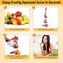 Slendor Commercial Citrus Juicer Manual Fruit Juicer and Orange Squeezer Metal Hand Press Juice, Heavy Duty Orange Juicer Lemon Lime Squeezer Pomegranate Premium Quality with Bonus Skimmer Spoon