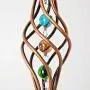 Bits and Pieces - Copper Toned Wind Ornament - Unique Outdoor Lawn and Garden Décor - Weather-Resistant Metal Wind Sculpture Wind Spinner Bits and Pieces - Copper Toned Wind Ornament - Unique Outdoor Lawn and Garden Décor - Weather-Resistant Metal Wind Sculpture Wind Spinner