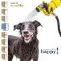 Nifty Grower 100ft Garden Hose - All New Expandable Water Hose with Double Latex Core, 3/4'' Solid Brass Fittings, Extra Strength Fabric Flexible Expanding Hose with Metal 8 Function Spray Nozzle