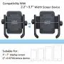 Bike & Motorcycle Phone Mount, Adjustable Anti Shake Metal Bicycle Motorcycle Phone Holder for iPhone X/XR/XS/8/7/6 Plus Samsung Galaxy S9/S8/S7/S6 GPS, Holds Devices up to 3.7'' Width (Black) Bike & Motorcycle Phone Mount, Adjustable Anti Shake Metal Bicycle Motorcycle Phone Holder for iPhone X/XR/XS/8/7/6 Plus Samsung Galaxy S9/S8/S7/S6 GPS, Holds Devices up to 3.7'' Width (Black)