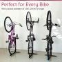 Bike Nook Bicycle Stand, Portable and Stationary Space-Saving Rack with Adjustable Height, for Indoor Bike Storage