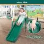 MaxKare Metal Swing Set for Backyard with Slides Baby Medium and Large Playground Swing Set Suitable for Kids Toddlers Porch Backyard 2 in 1 Game Set Outdoor and Indoor MaxKare Metal Swing Set for Backyard with Slides Baby Medium and Large Playground Swing Set Suitable for Kids Toddlers Porch Backyard 2 in 1 Game Set Outdoor and Indoor