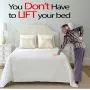 iPrimio No Lift - Bed and Furniture Stopper - Requires No Lifting of Your Bed - It Works - Caster Cups Keeps Bed and Furniture from Sliding Bed Caster Stopper. Solid Rubber (4 Pack, Brown) iPrimio No Lift - Bed and Furniture Stopper - Requires No Lifting of Your Bed - It Works - Caster Cups Keeps Bed and Furniture from Sliding Bed Caster Stopper. Solid Rubber (4 Pack, Brown)