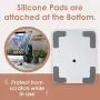 ELECOM Aluminum Tablet Stand with Headphone Holder, Cable Clip Organizer, Adjustable Tilt Angle, Anti-Slip Base (TB-DSCHHPALSV)