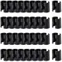 ANPHSIN 36 Pairs 72 Pack Wire Shelving Shelf Lock Clips for 1'' Post- Shelving Sleeves Replacements for Wire Shelving System ANPHSIN 36 Pairs 72 Pack Wire Shelving Shelf Lock Clips for 1'' Post- Shelving Sleeves Replacements for Wire Shelving System