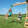 Backyard Discovery Buckley Hill Wooden Swing Set Backyard Discovery Buckley Hill Wooden Swing Set