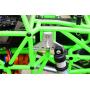 Axial SMT10 Grave Digger Upgrade Parts (AX90055) Aluminum Front/Rear Adjustable Shock Mount - 1Pr Set Gray Silver