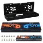 TAPDRA DIY Acrylic Panel and Metal Arcade Case kit for 2 Player 2P Joysticks Replacement Arcade Game Machine Cabinet Controller Arcade Stick Empty Box TAPDRA DIY Acrylic Panel and Metal Arcade Case kit for 2 Player 2P Joysticks Replacement Arcade Game Machine Cabinet Controller Arcade Stick Empty Box