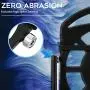 Orzero Steps Counter Accessories Compatible for Pokemon Go Cellphone Pedometer, (USB Cable) (Easy Installation) (Mute Version) (Support 2 Phones) Quick Steps Earning Device- Black