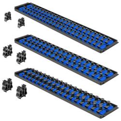 Ernst Manufacturing Socket Boss Combo 3-Pack, Blue (8511A)