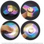 ATESSON Fidget Spinner Toy Ultra Durable Stainless Steel Bearing High Speed 3-10 Min Spins Precision Metal Hand Spinner EDC, ADHD Focus Anxiety Stress Relief Boredom Killing Time Toys for Kids Adults