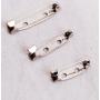 144 Pieces Silver Tone Brooch Pin Backs Safety Pin Jewelry Crafts- 3/4''